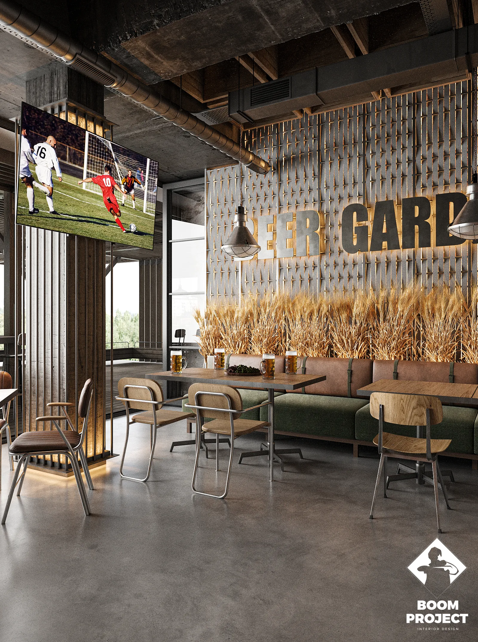 Beer Garden vertical project frame 2