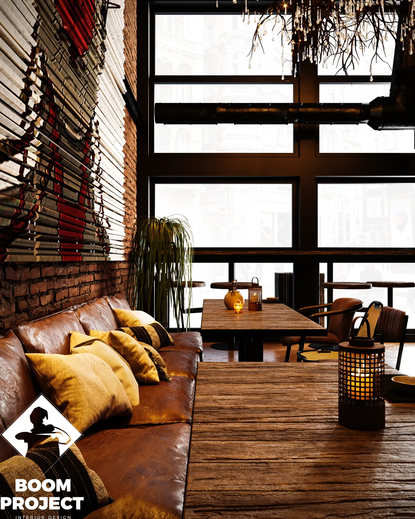 Funky Izakaya vertical project frame 2