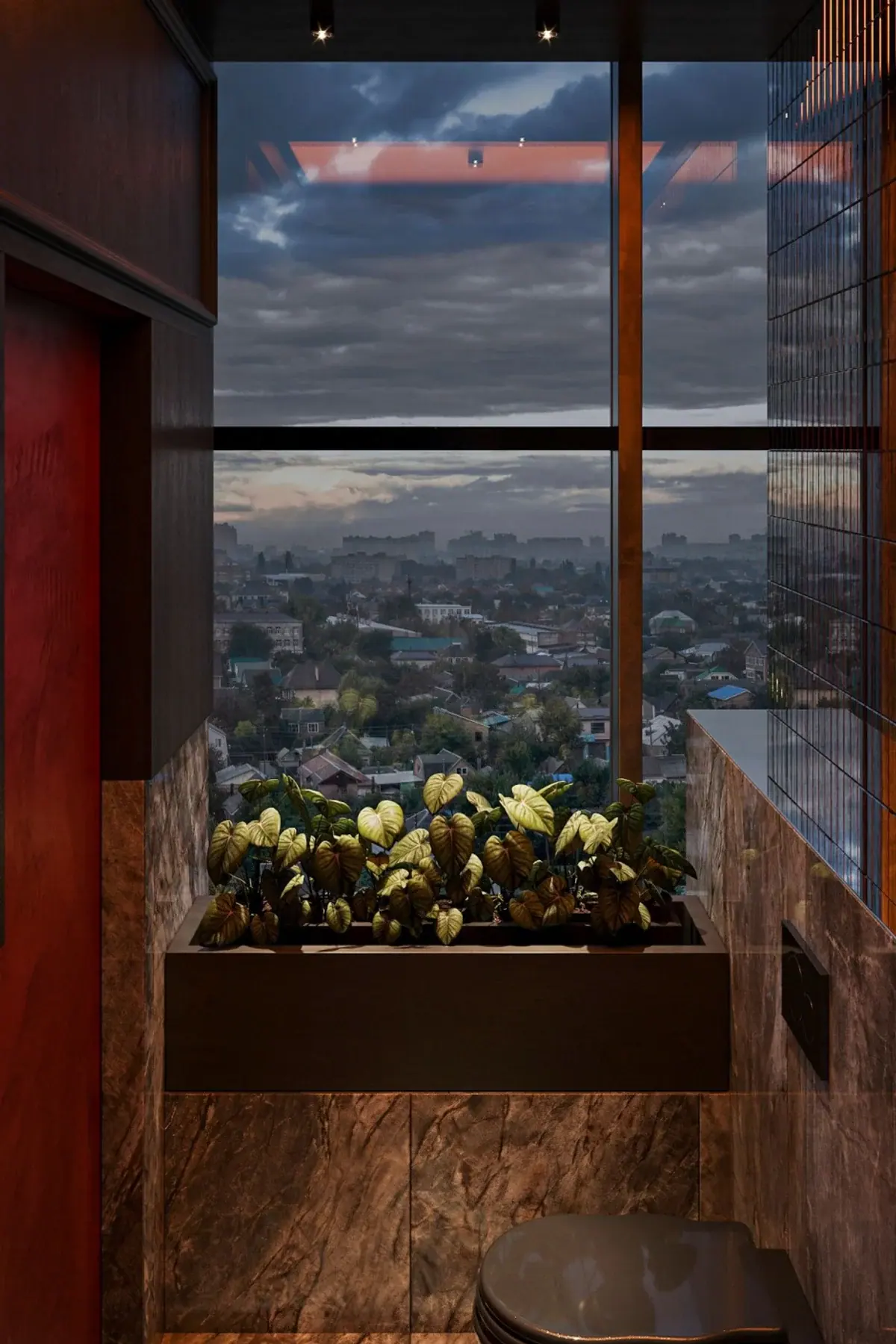 Zaxi Restaurant vertical project frame 2