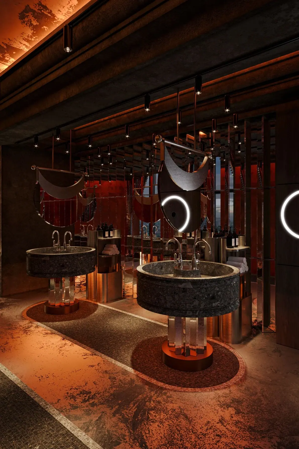 Zaxi Restaurant vertical project frame 3